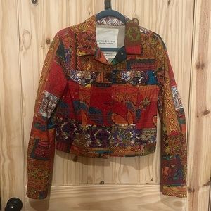 Ralph Lauren denim and supply sari jacket